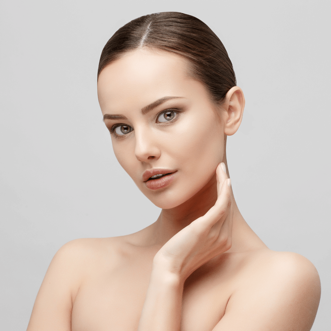Understanding your skin. A lady with flawless skin posing,