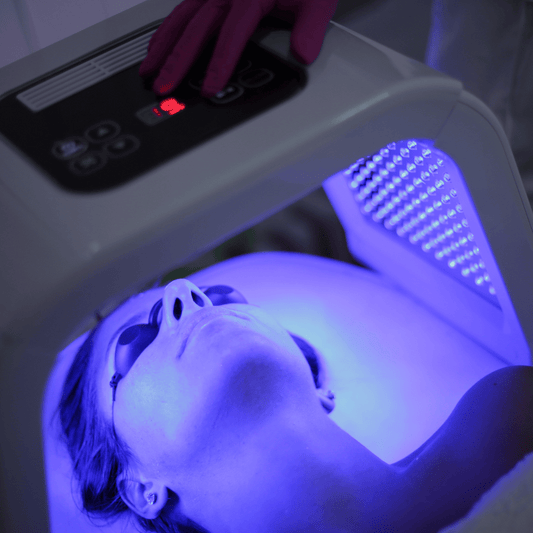Blue LED Light Therapy