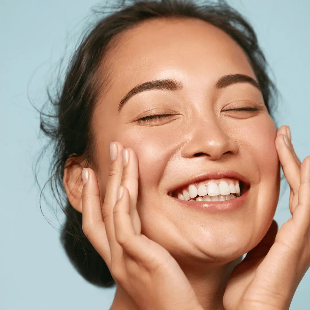 Lady smiling How to achieve clear skin