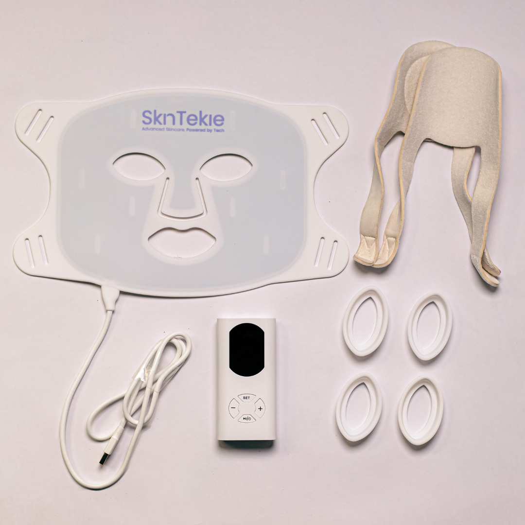 Skintekie LED face mask materials