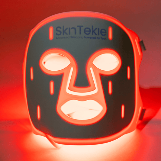 LED mask therapy