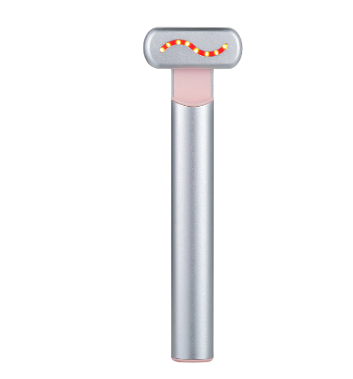 4-in-1 Wand featuring Red Light Therapy silver