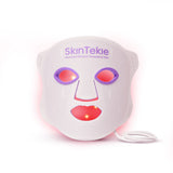 SkinTekie device with face design on a white background