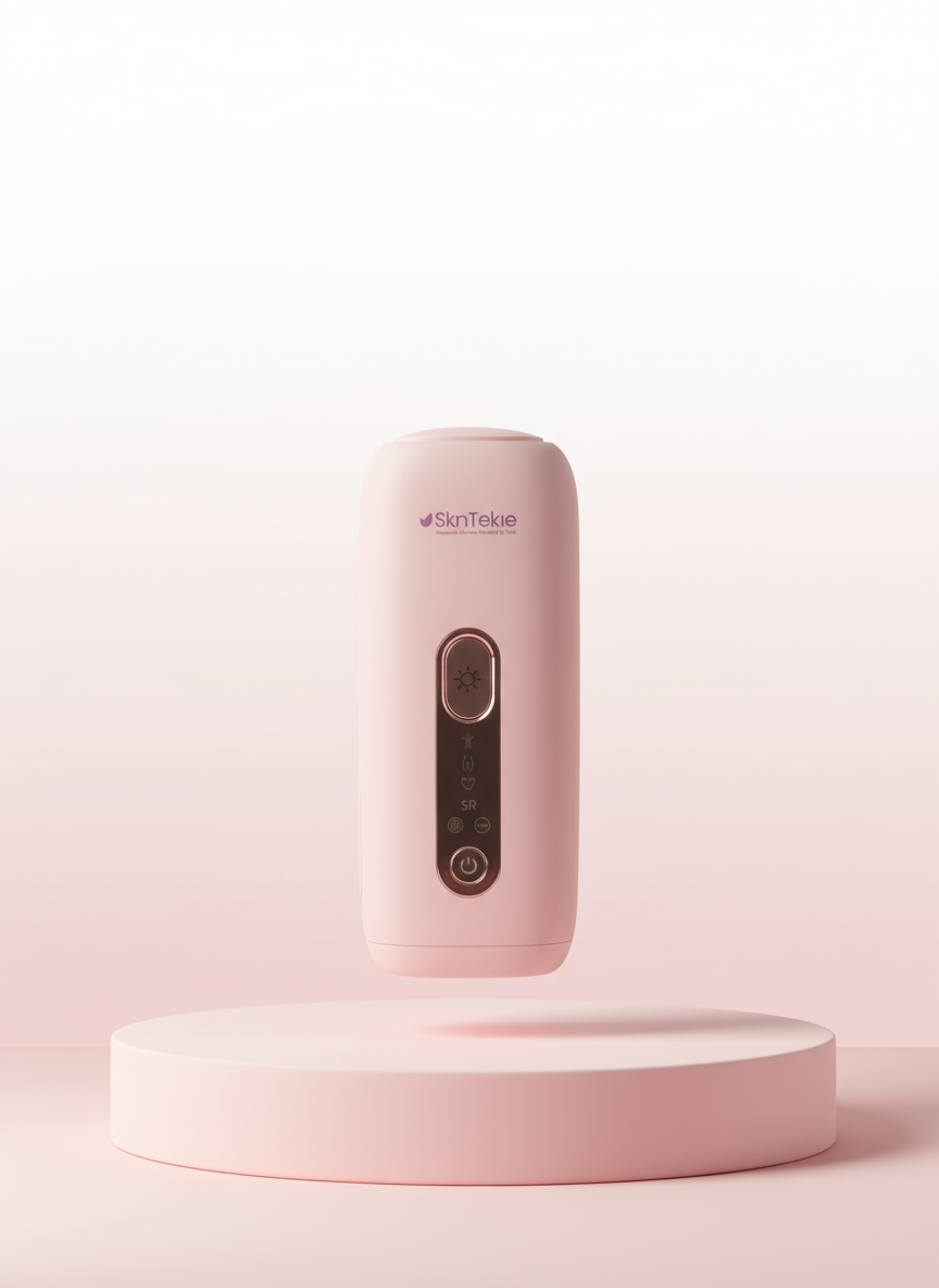 Skintekie IPL Hair Removal Device – Pain-Free, Ice-Cooling Technology